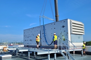  Das Energiekonzept des ECCs basiert auf einer emissionsfreien Luft/Wasser-Wärmepumpe sowie selbsterzeugtem Solarstrom. 