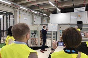   Weitere Eindrücke der Medientour im EDC.  