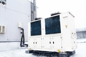  Bild 2: „Ignis“-Wärmepumpe von Refra beim Feldtest. 