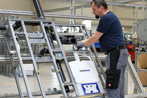  Industrielle Vorfertigung mit Tragsystem inklusive aller Montageelemente plus Teilverrohrung. 