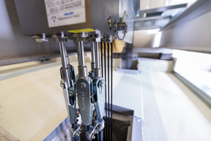  Das neue Balance-System zum Ausgleich der Seilspannung. 