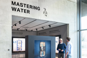  Der Geberit Campus dient als Kommunikationsebene zwischen Kunden und Mitarbeitern. 