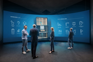  Ob Funktionsexponat, digitaler Layer oder interaktiver Messraum: Die Inszenierung ist stets variierbar und formt einen experimentellen Lern- und Kommunikationsraum.  