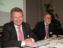 Freuen sich auf das diesj?hrige Symposium in Berlin: BVF-Vorstandsvorsitzender Ulrich Stahl (links) sowie Gesch?ftsf?hrer Joachim Plate