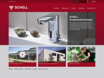 Der Armaturenhersteller Schell hat seine Website komplett ?berarbeitet 
