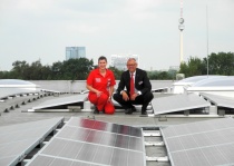 Hellweg nutzt in seinem Baumarkt in Dortmund-Hacheney eine Solarstromanlage von Conergy.