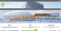 Klar, modern, reduziert und damit ganz im Stil des Corporate Design des IBU – das ist die Gestaltungslinie der neuen IBU-Website unter www.ibu-epd.com.