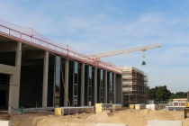 Richtfest beim Neubau der Firmenzentrale von Condair in Norderstedt.
