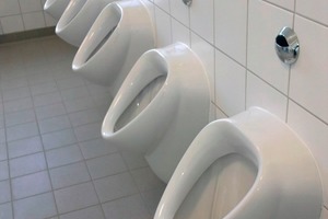 Auch für die Steuerung der Urinale wird das „Rada Pulse“-System eingesetzt 