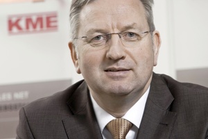  Franz Thiele will den KME-Vertrieb für Hausinstallationsrohre und Systeme sukzessive ausbauen. 
