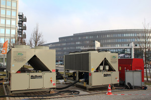  Mietkältemaschinen von acr chiller rent GmbH im Medienpark Unterföhring bei München 