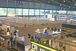  Blick in die Halle im Messebetrieb anlässlich der IFH/Inhterm 2014. 