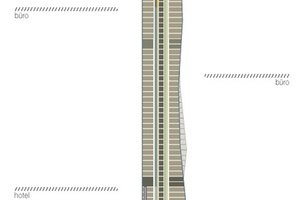  Das höchste Gebäude Österreichs ist nicht zuletzt wegen seiner gemischten Nutzung eine echte Herausforderung für die RWA-Technik. Die D+H Brandrauch-Lüftungssysteme GmbH überzeugte mit der „Lift Smoke Control LSC“-Lösung für die Entrauchung und Belüftung  