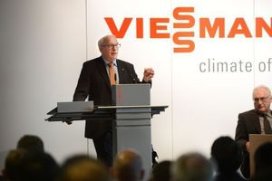  Dr. Martin Viessmann eröffnete das 13. Viessmann Energieforum 