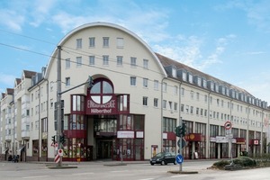  Die Einkaufspassage Hilberthof in Rastatt wurde grundlegend modernisiert und mit effizienter Heiztechnik von Buderus ausgestattet. 