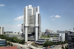  Das UniCredit-Hochhaus in München wird ab 2013 saniert 