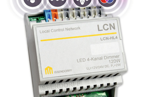  Der LED-4-Kanal-Dimmer ?LCN-HL4? von Issendorff  