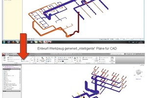  Bild 5: Entwurf-Werkzeug generiert „intelligente“ Pläne für CAD  