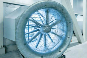  „ZerAx“-Axialventilator mit Akustikdiffusor 