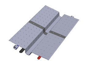  „Therm-Liner Typ A“, Wärmeübertrager zum nachträglichen Einbau in die Kanalsohle 