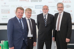  Die BVF-Führungsriege (v.l.n.r.): Ulrich Stahl, Michael Muerköster, Joachim Plate und Heinz Eckard Beele. 
