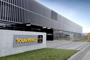  Die SolarWorld AG wird ihre Fertigung im thüringischen Arnstadt  