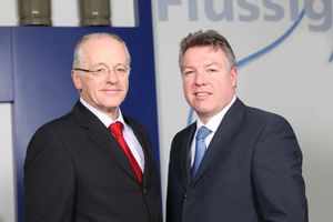  Der scheidende und der neue Geschäftsführer von Westfa: Klaus Stolte (links) und Oliver Nehring 