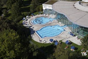  Die Stadt Bad Waldsee nutzt bereits Thermalwasser etwa zum Beheizen des Schwimmbads. Das Projekt GeoSpeicher.bw wird helfen die Nutzung zu optimieren. 