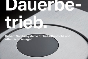  Geberit Sanitärsysteme für halböffentliche und öffentliche Anlagen 