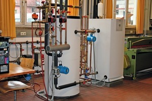  Blick in das Wärmepumpen-Labor der Hochschule Esslingen 