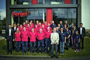  Die Herget GmbH & Co. KG kann auf eine 50-jährige Erfolgsgeschichte zurückschauen und beschäftigt heute rund 40 Mitarbeiter. 
