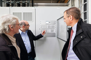  Schaltanlage, die im Neubau der Spritzerei 3 in Dietenhofen für die Automation notwendig ist 