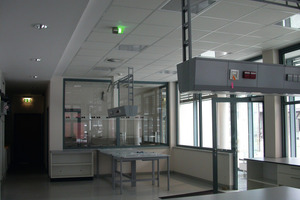  Laborräume Produktions- und Laborgebäude des Instituts für Transfusionsmedizin Lütjensee 