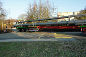  Antransport der Abgasanlage 