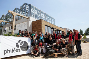  Solar Decathlon Europe 2014 Atlantic Change“ aus Nantes wurde Zweiter. 