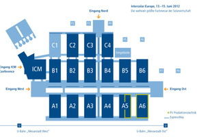  Geländeplan Intersolar 2012 