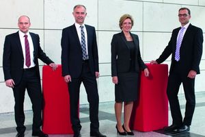  Das neu besetzte Vorstandsgremium der Warema Renkhoff SE (v.l.n.r.: Michael Müller, Harald Freund, Angelique Renkhoff-Mücke und Thomas Schauberger) 