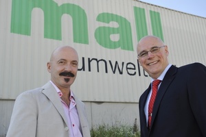  Michael Mall, Vorsitzender des Stiftungsvorstands (links), und Markus Grimm, Sprecher der Geschäftsführung der Mall GmbH 