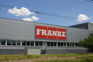  Der Sitz der Franke Gruppe ist in Aarburg in der Schweiz. 