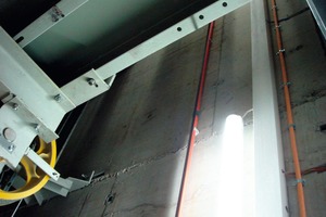  In den Aufzugsschächten sorgt „LSC Lift Smoke Control“ mit einem Rauchansaugsystem für die laufende Luftkontrolle 