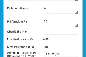  Luftdichtheitsklassenrechner 