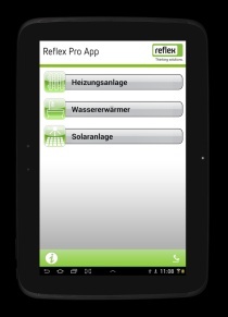 „Reflex Pro“-App 