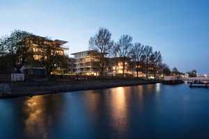  Abendstimmung an den Kieler Fördeterrassen 