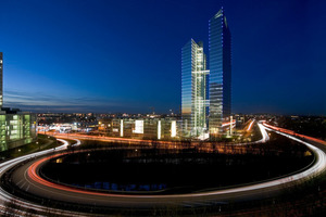  2015 wieder Besichtigungsort bei der langen Nacht der Architektur: Münchens HighLight Towers 