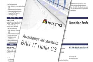  Ausstellerverzeichnis zur BAU IT 2013 