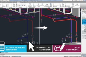  Von der 1-Strich Zeichnung zum 2D/3D-Misch-Modell 