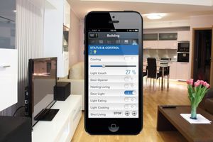  Eaton macht das drahtlose Gebäudeautomationssystem „xComfort“ per Smartphone-App von überall aus steuerbar 