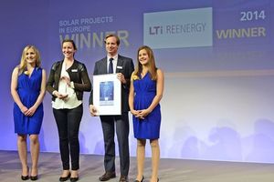  Die LTi REEnergy GmbH ist mit dem Intersolar AWARD auf der Intersolar Europe ausgezeichnet worden. Das Unternehmen siegte in der Kategorie „Solare Projekte in Europa“. 