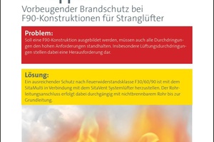  "SitaTipp 09" zum Vorbeugenden Brandschutz 