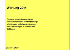  AMEV-Wartung 2014 